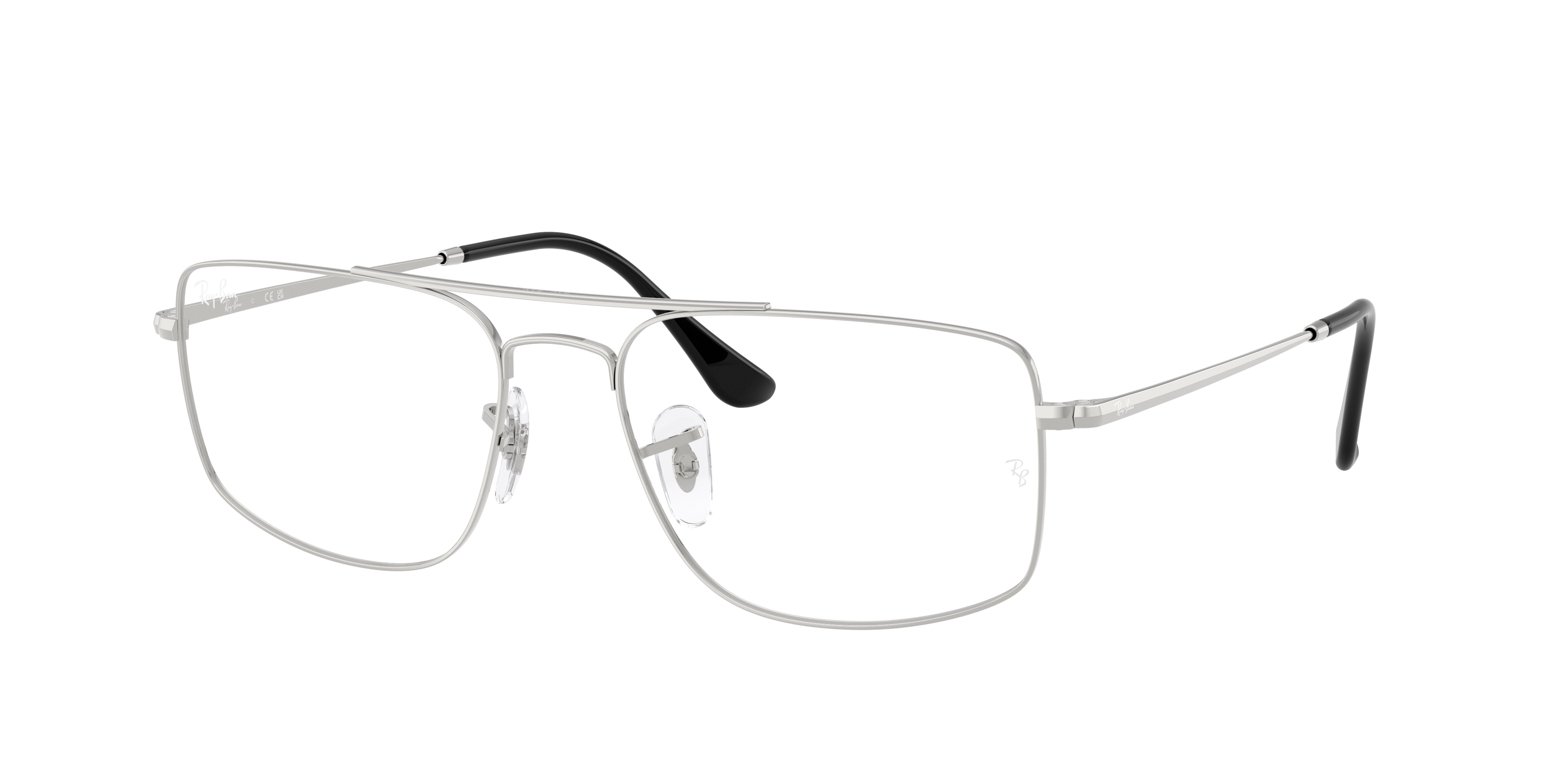 Ray-Ban RX6579 RX6579 Men's Glasses, Silver, Size 56 Ray-Ban RX6579 RX6579 Men's Glasses, Silver, Size 56